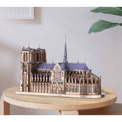 Metalowe Model 3D - Katedra Notre Dame